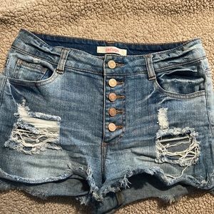 Size 8 denim shorts